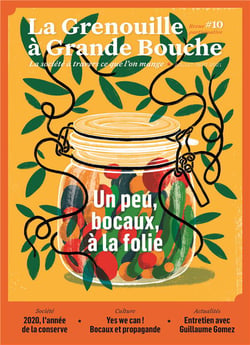 La grenouille à grande bouche n.10 - un peu, bocaux, à la folie