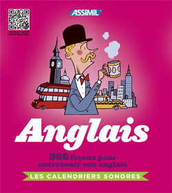 Calendrier sonore - anglais