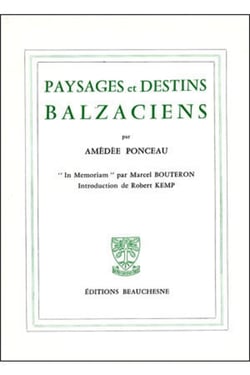 Paysages et destins balzaciens