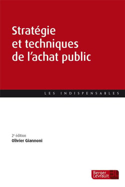 Stratégie et techniques de l'achat public (2e édition)