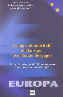 Juge administratif et l'europe