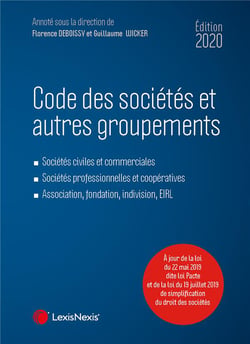 Code des sociétés et autres groupements (édition 2020)