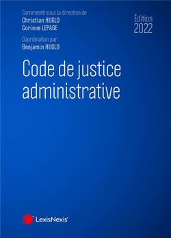 code de justice administrative 2022