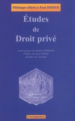 Études de droit privé
