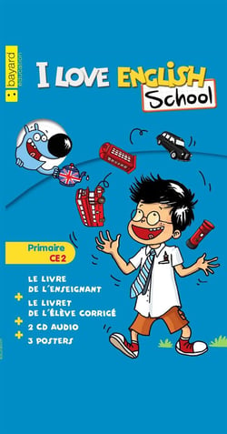 I love english school - anglais - ce2 - activity book