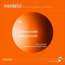 Monde(s) n.10 : communisme transnational (édition 2016)