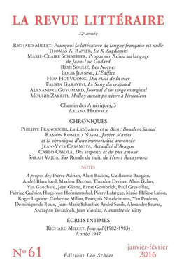 LA REVUE LITTERAIRE n.61