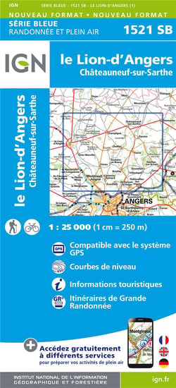 1521Sb Le Lion-D'Angers/Chateauneuf-Sur-Sarthe