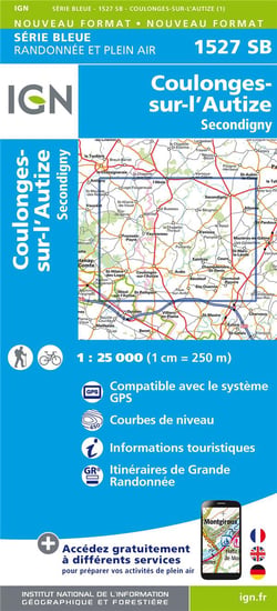 1527Sb Coulonges-Sur-L'Autize.Secondigny