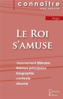 Le roi s'amuse de Victor Hugo - fiche de lecture - analyse littéraire de référence et résumé complet