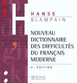 Nouv. dict. difficultes francais moderne