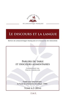 Parler de table et discours alimentaires