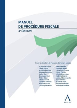 Manuel de procédure fiscale volume 1 et 2 (4e édition)