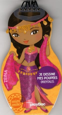 Je dessine mes poupées orientales