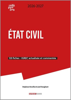 État civil : 120 fiches - IGREC actualisée et commentée (édition 2026/2027)