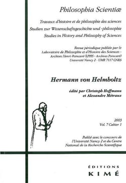 Revue Philosophia scientiae n.7/1