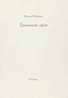 Eprouvante claire
