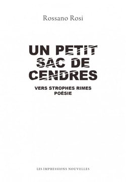 Un petit sac de cendres - vers strophes rimes, poésie