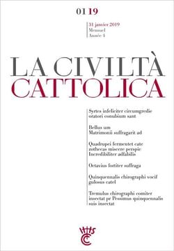 La civiltà cattolica : janvier 2019