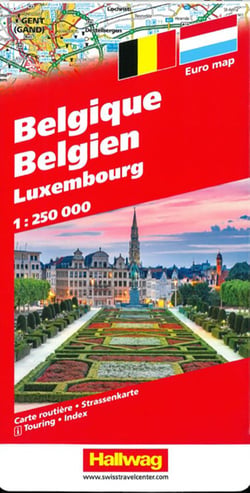 Belgique luxembourg  1/250 000