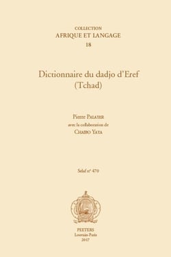 Dictonnaire du dadjo d'eref (tchad)