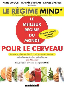Le régime Mind* - le meilleur régime du monde pour le cerveau