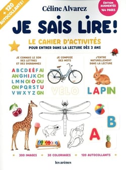 Je sais lire ! Le cahier d'activités pour entrer dans la lecture dès 3 ans