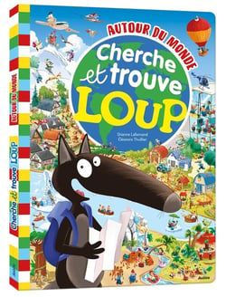Cherche et trouve géant : le Loup : autour du monde