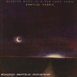 Quarter moon in a ten cent town