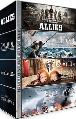 Guerre : Allies + Gallipoli - La bataille des Dardanelles + Sous la ville + 1945 - End of War