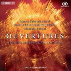 Ouvertures, les 4 suites orchestrales