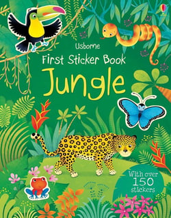 First sticker book - jungle