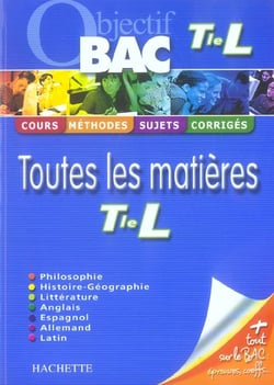 Objectif bac - toutes les matières - terminale l