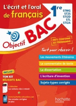 Objectif bac - français - 1res séries technologiques