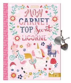 Mon carnet  top secret licornes