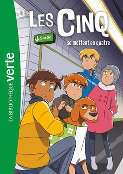 Les Cinq (nouvelle édition), Tome 30 - Les Cinq se mettent en quatre