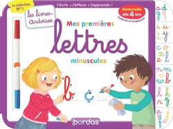 Les livres-ardoises : mes premières lettres minuscules - à partir de 4 ans (édition 2023)
