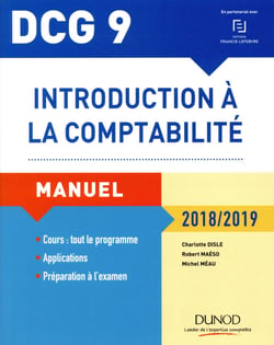 DCG 9 - introduction à la comptabilité (10e édition)