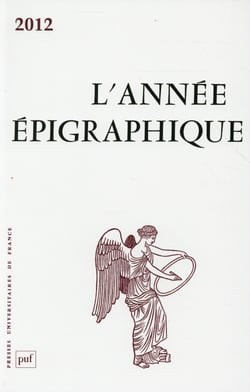 L'ANNEE EPIGRAPHIQUE : 2012
