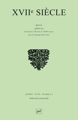 Revue XVIIe siècle n.263 : le père rapin : bilan critique