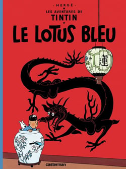 Les aventures de Tintin Tome 5 : le lotus bleu