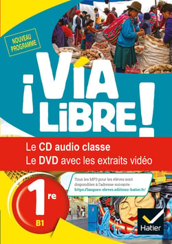 Via libre : espagnol - 1re - coffret cd/dvd (édition 2019)