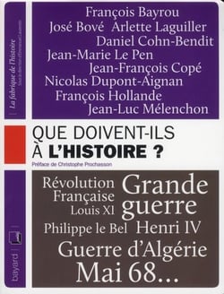 Que doivent-ils à l'histoire ?