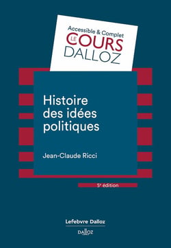 Histoire des idées politiques. 5e éd.