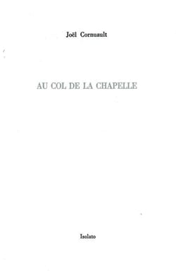 Au col de la chapelle