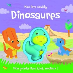 Mon livre squishy - dinosaures