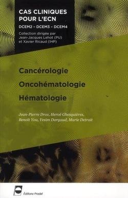 Cancerologie - oncohematologie - hematologie - dcem2 - dcem3 - dcem4.