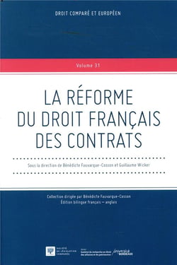 La réforme du droit français des contrats