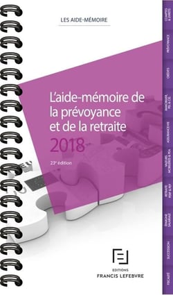 AIDE-MEMOIRE PREVOYANCE RETRAITE 2018