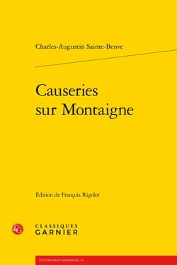 Causeries sur montaigne